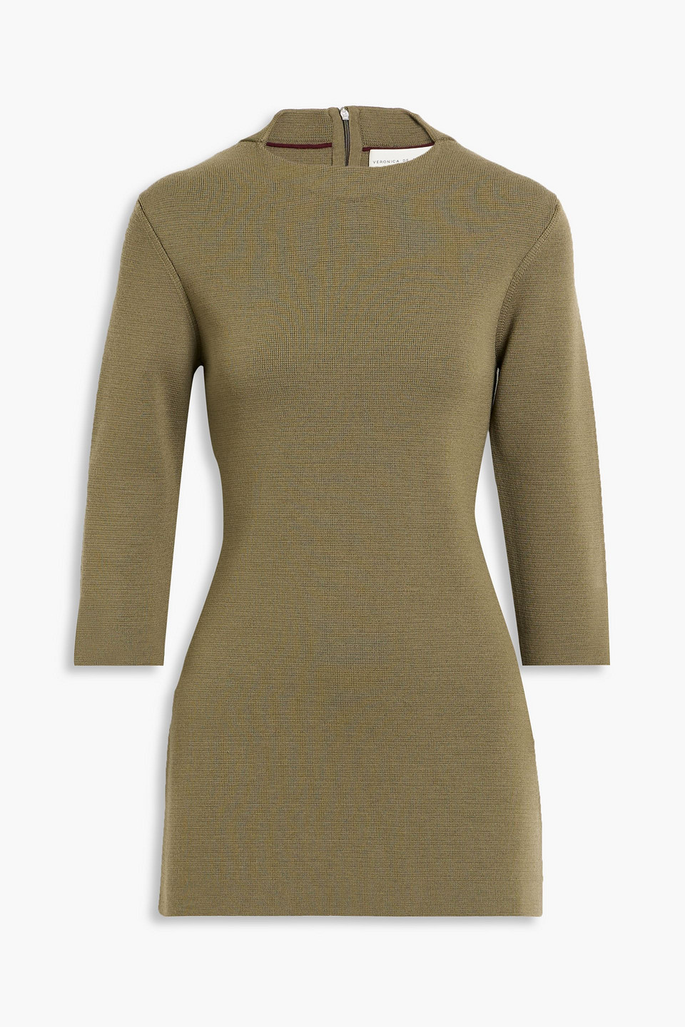 Veronica De Piante Zoe Wool Top In Green