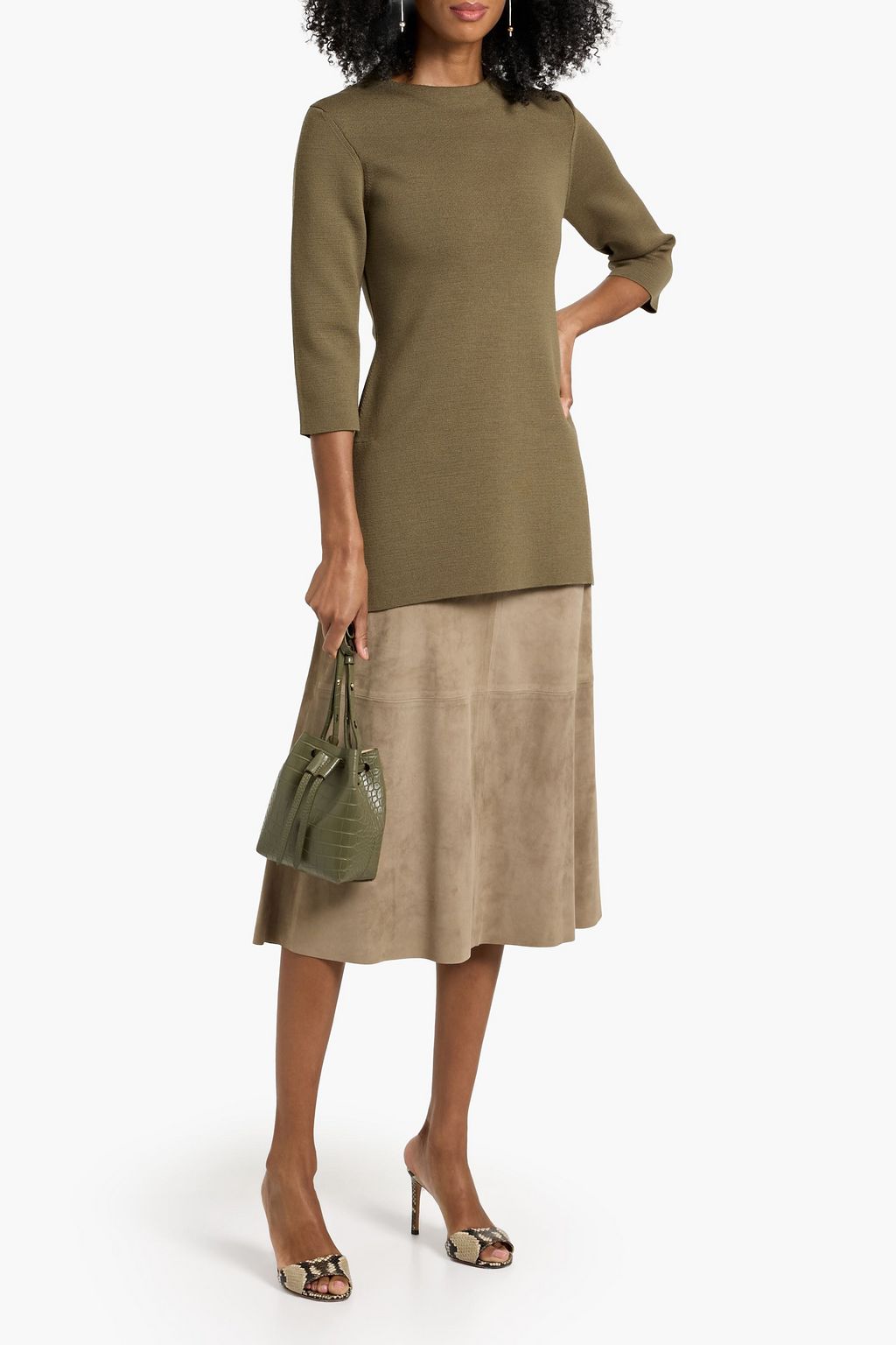 VERONICA DE PIANTE Zoe wool top