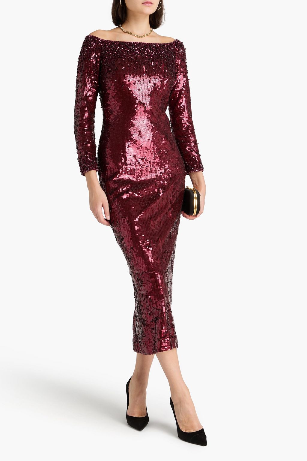 JENNY PACKHAM Embellished tulle gown