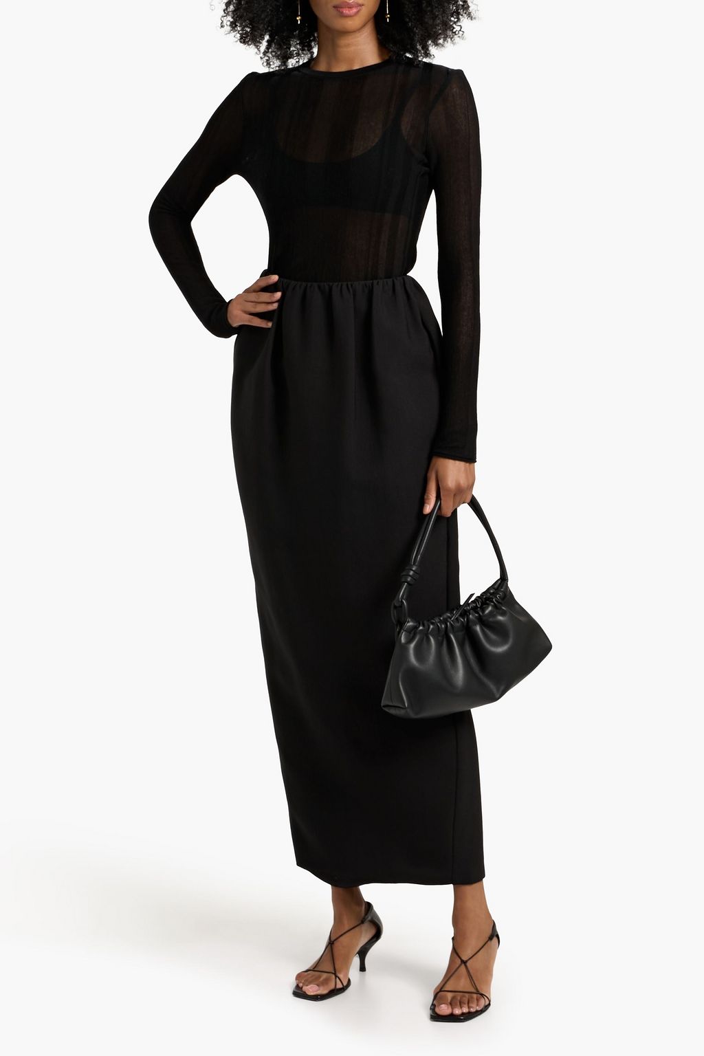 VERONICA DE PIANTE Alise ribbed wool sweater