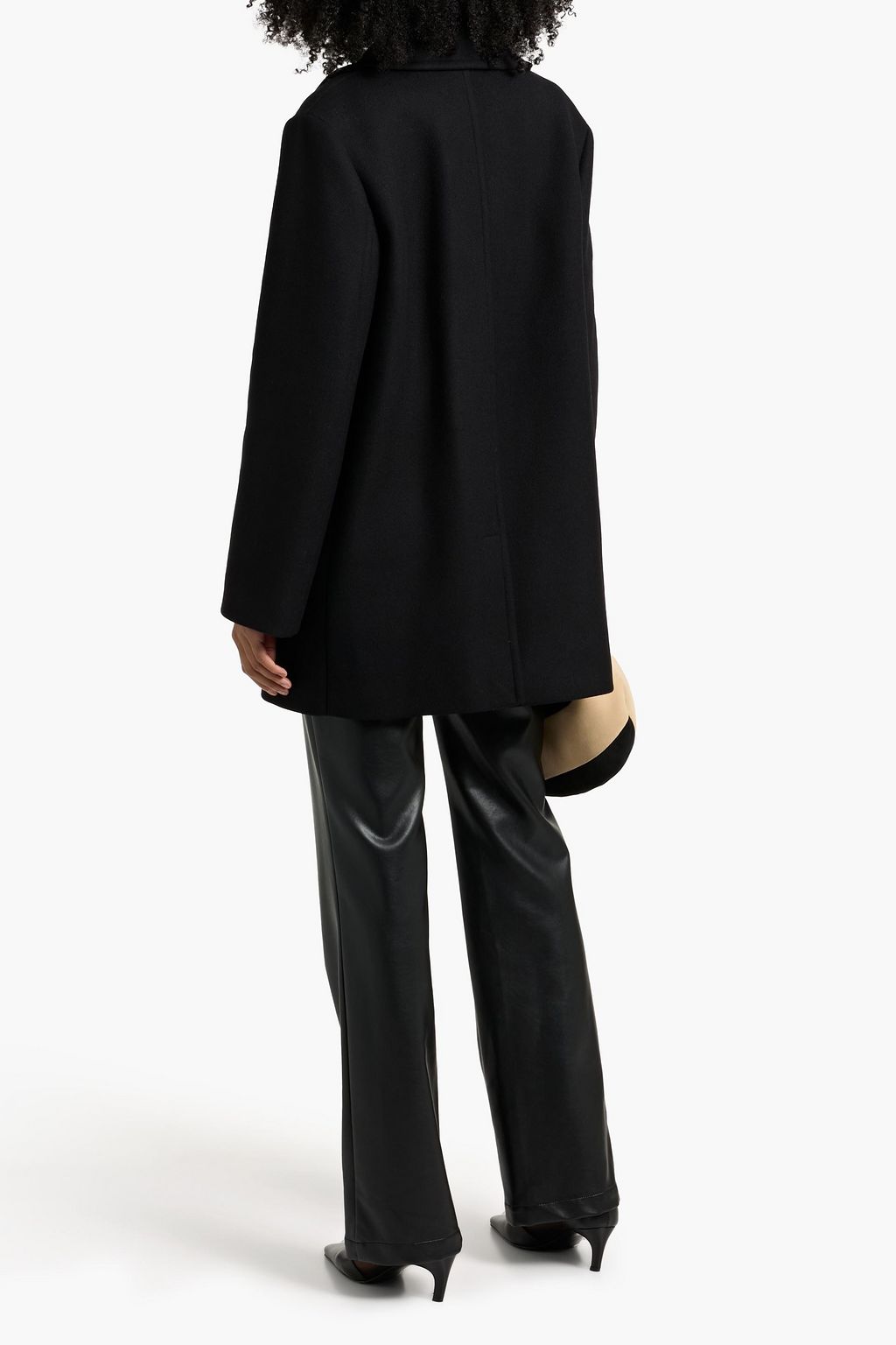 VERONICA DE PIANTE Claudia double-breasted wool-blend coat