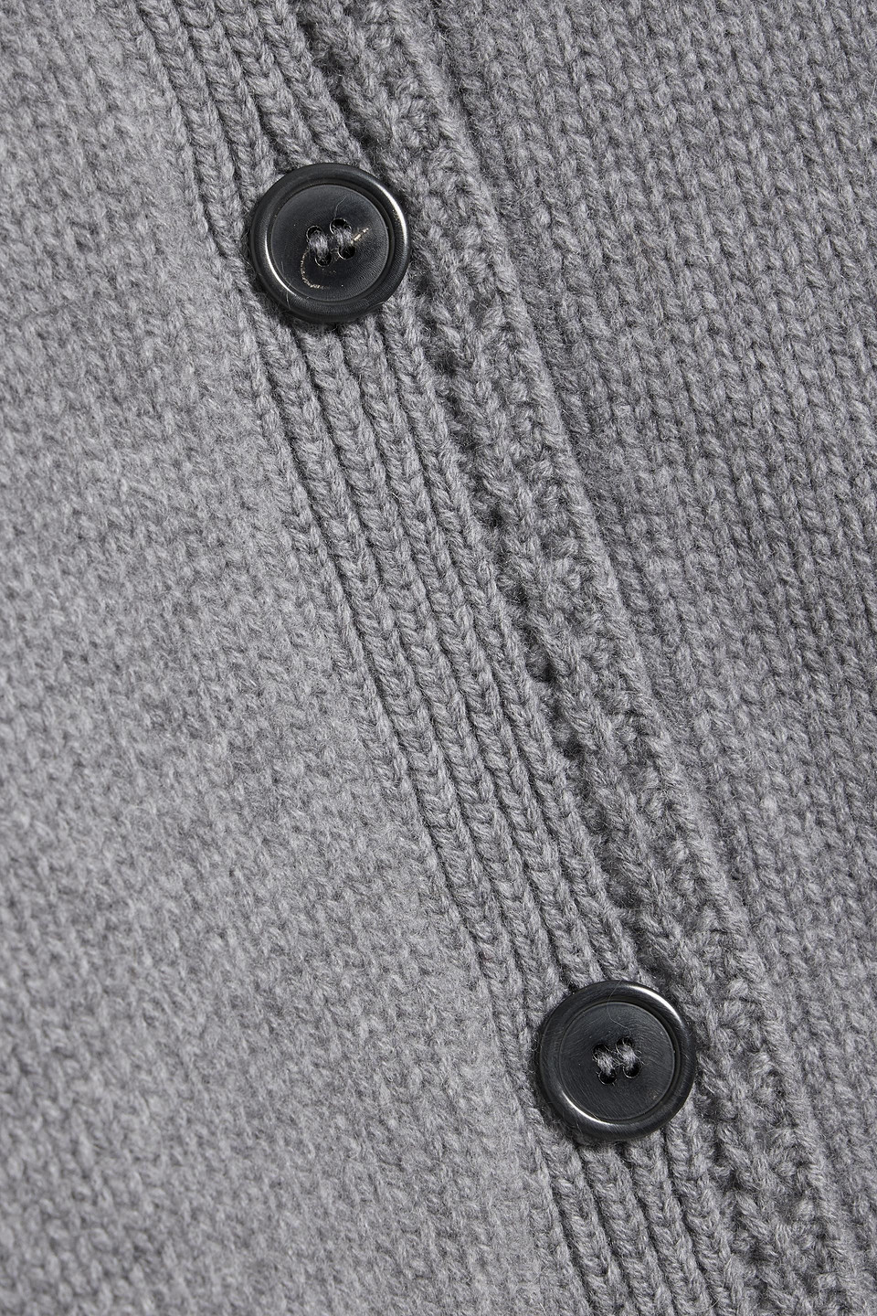 Veronica De Piante Hayley Wool And Cashmere-blend Cardigan In Gray