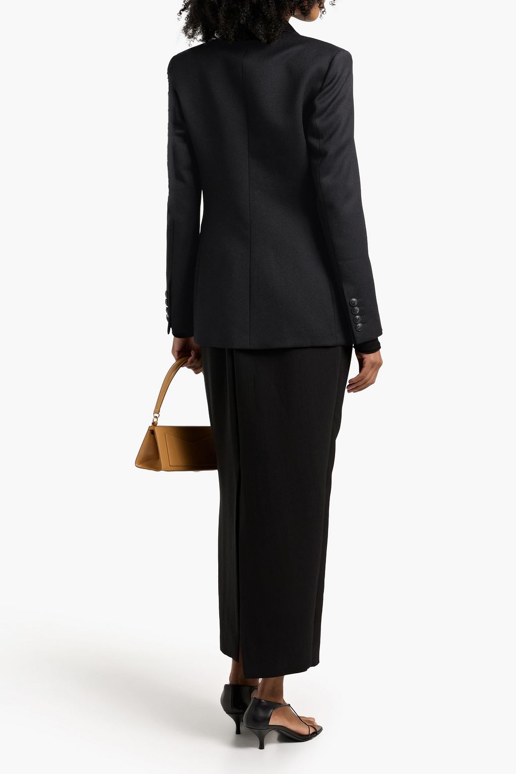 VERONICA DE PIANTE Astrid wool-twill blazer