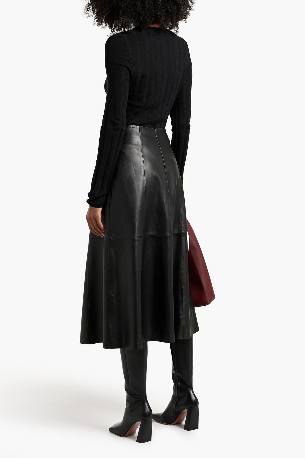 VERONICA DE PIANTE Maya ribbed cashmere sweater