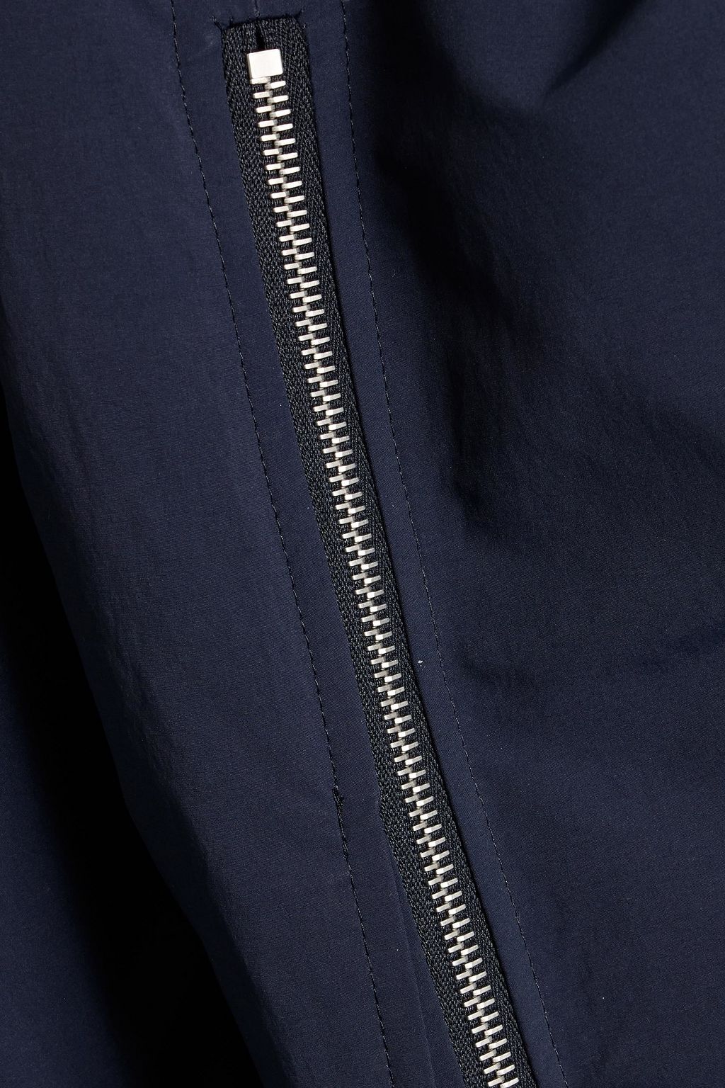 JIL SANDER Zip-detailed shell down coat