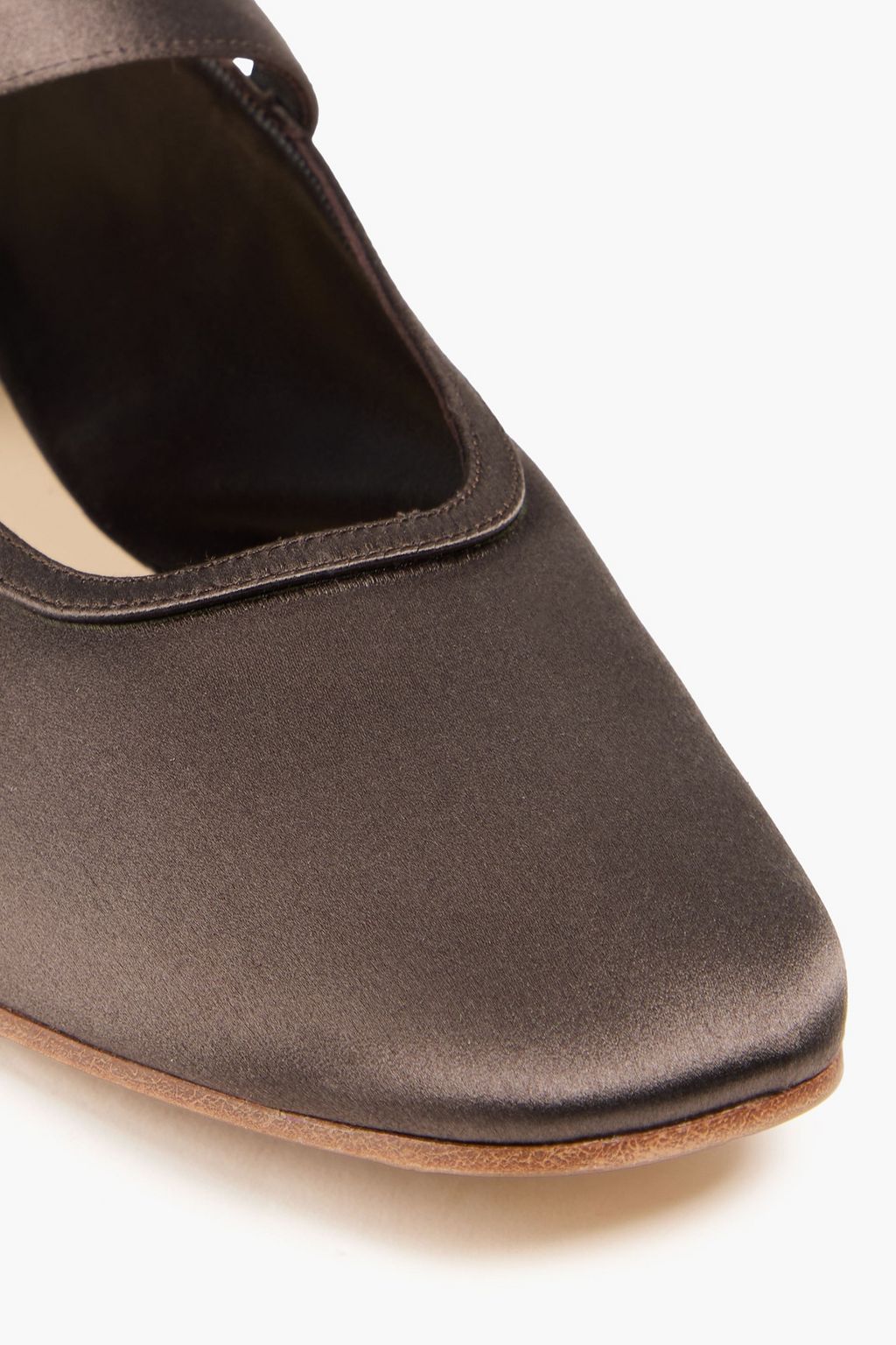 LE MONDE BERYL Satin Mary Jane flats