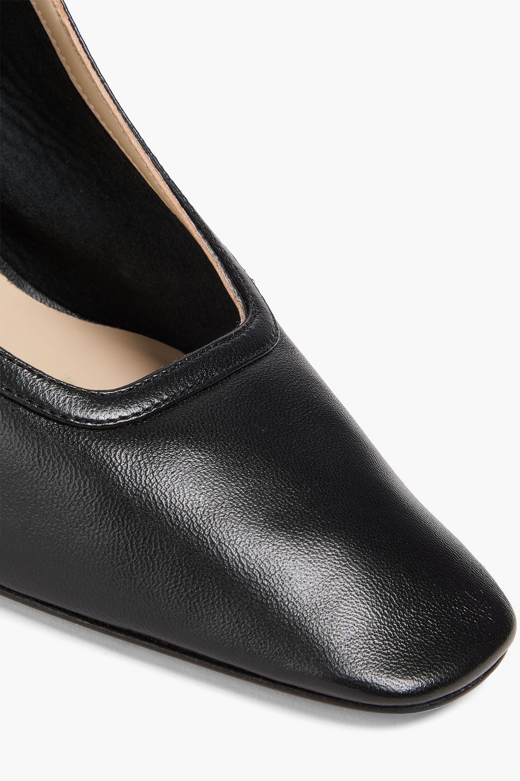LE MONDE BERYL Leather Mary Jane pumps