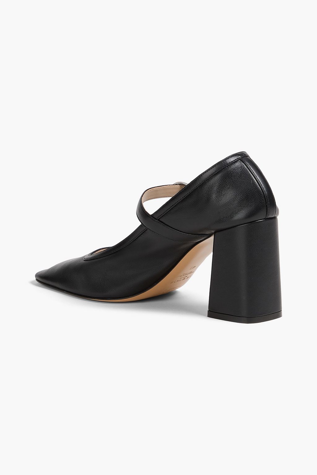 LE MONDE BERYL Leather Mary Jane pumps