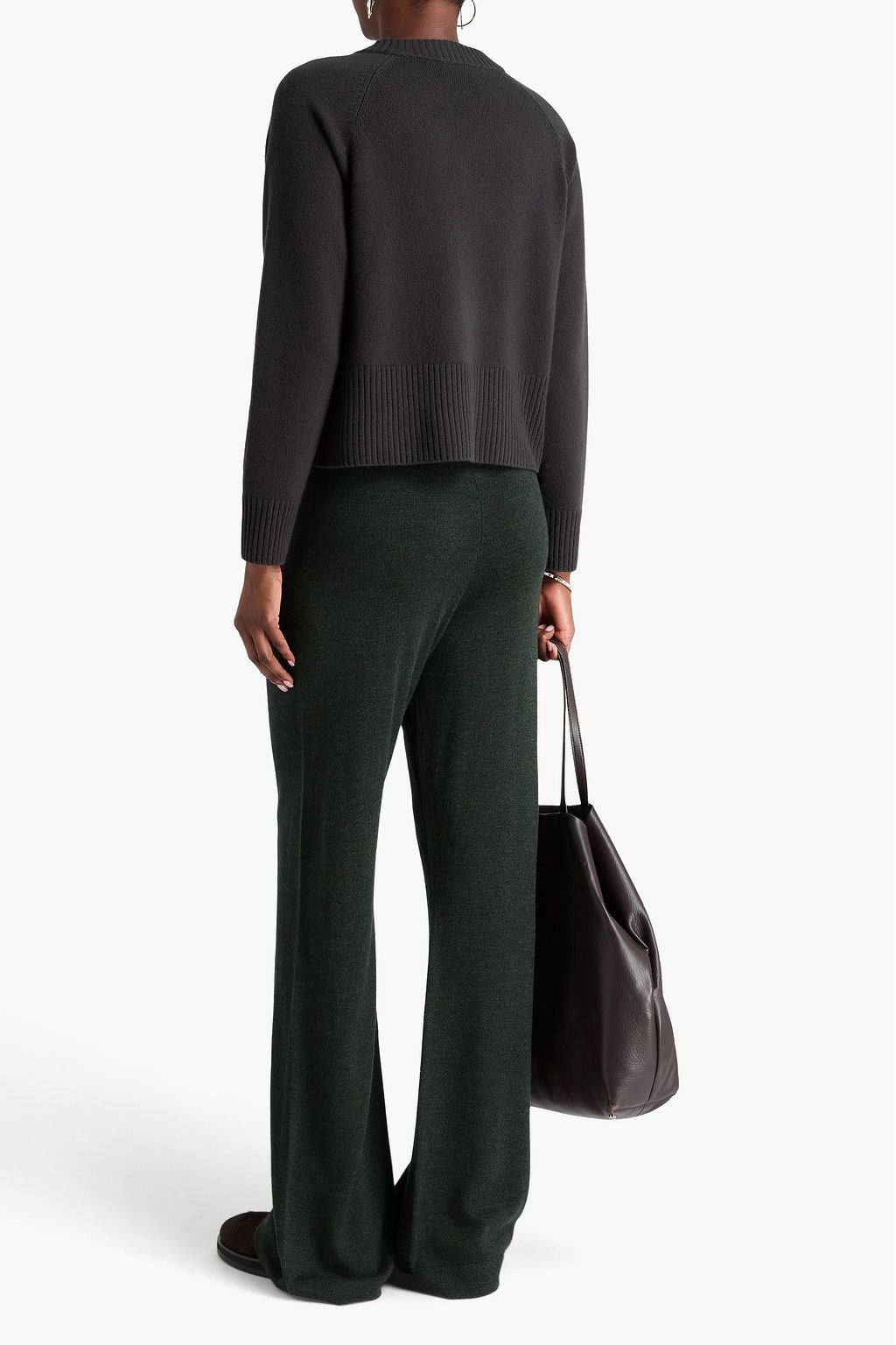 WE NORWEGIANS Wool wide-leg pants
