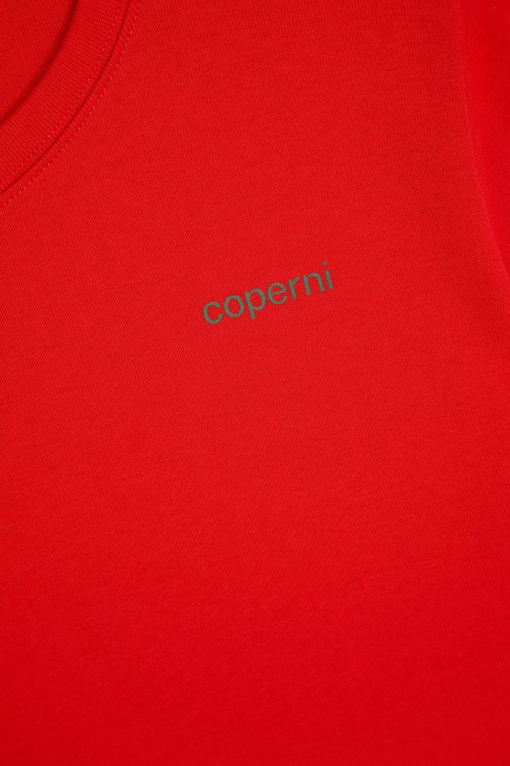 COPERNI Printed cotton-jersey T-shirt