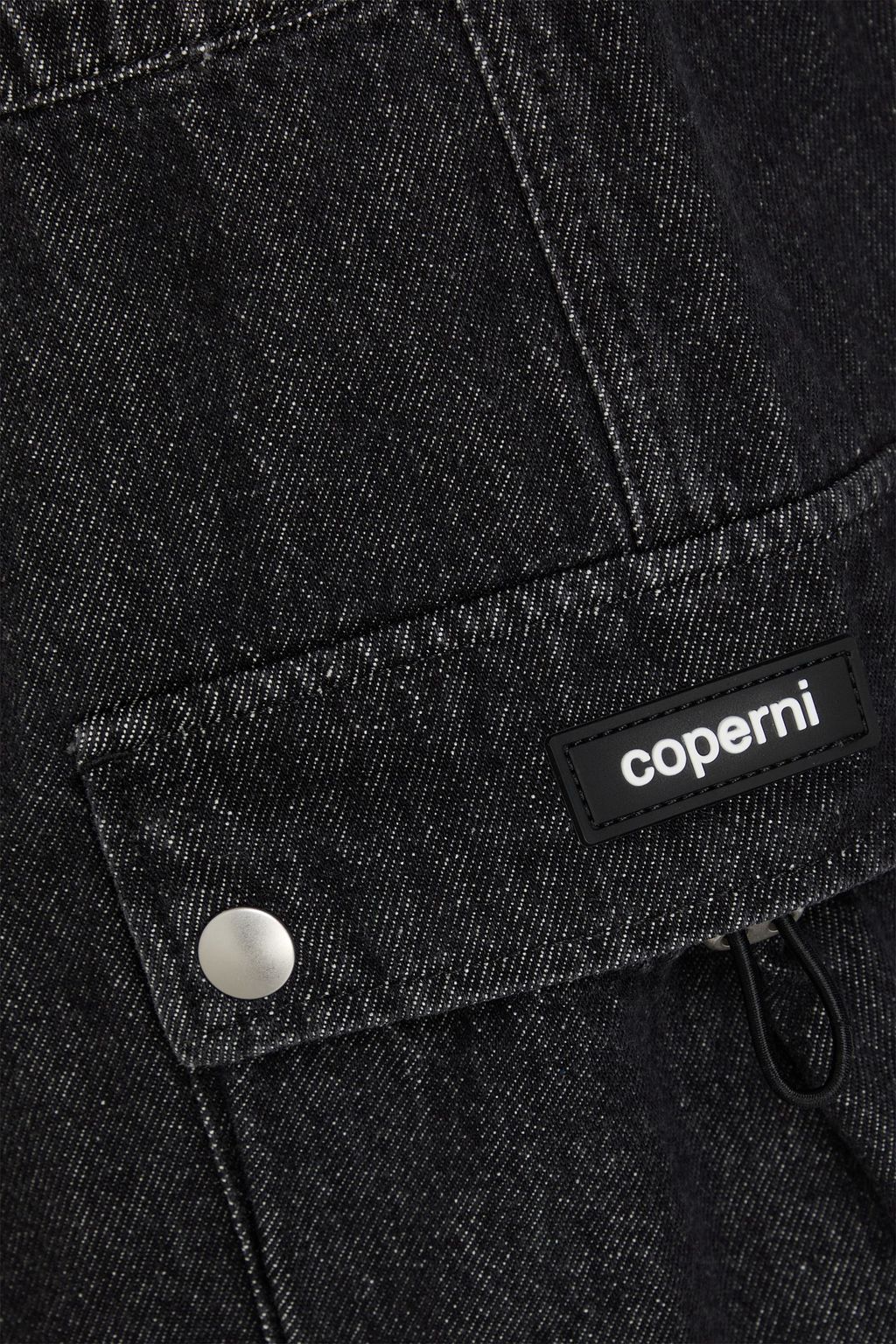 COPERNI Denim mini skirt