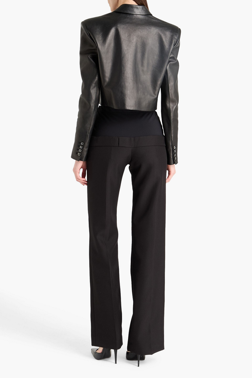  Coperni - Bootcut-hose Aus Crêpe - Schwarz - Fr 38 