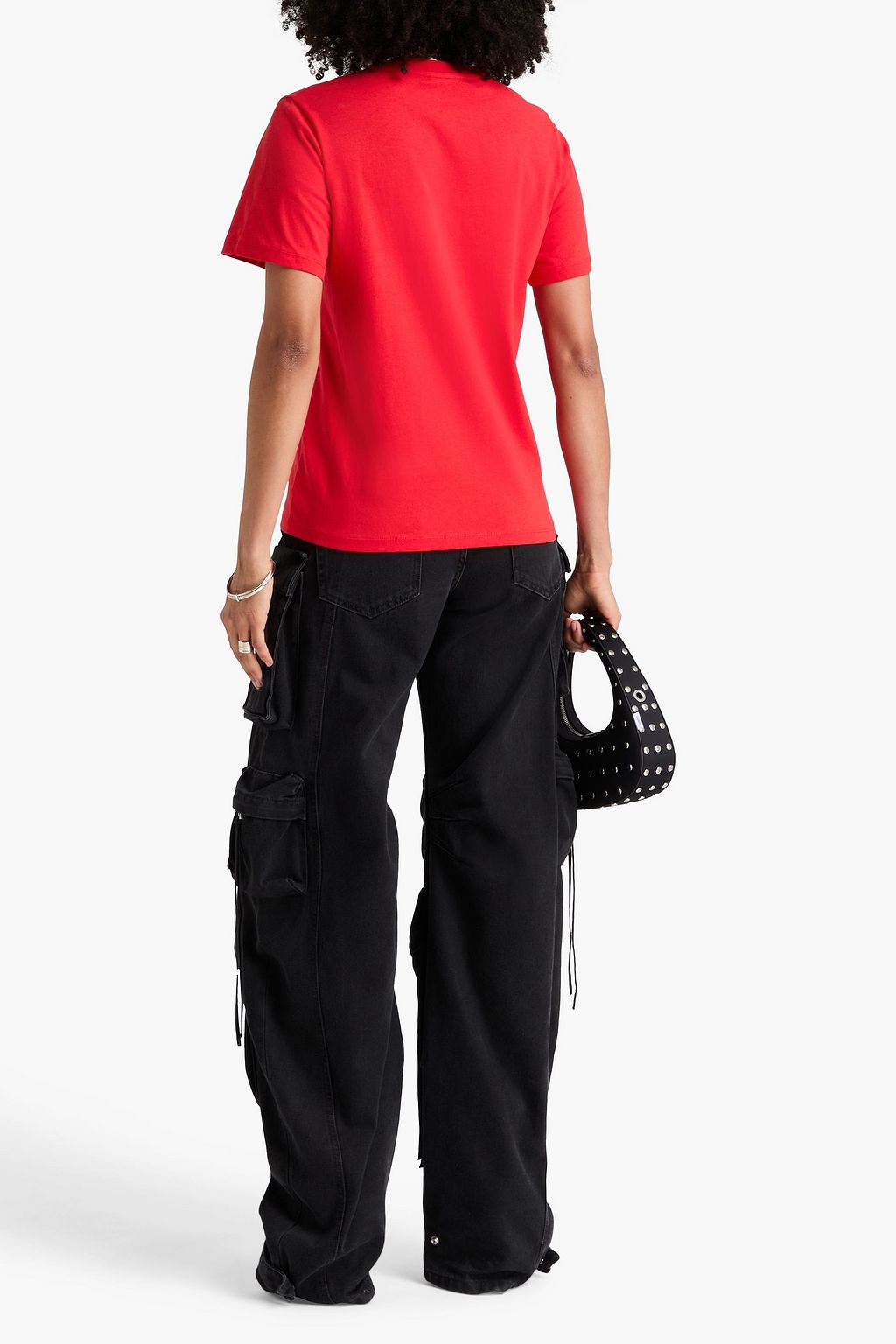 COPERNI Printed cotton-jersey T-shirt