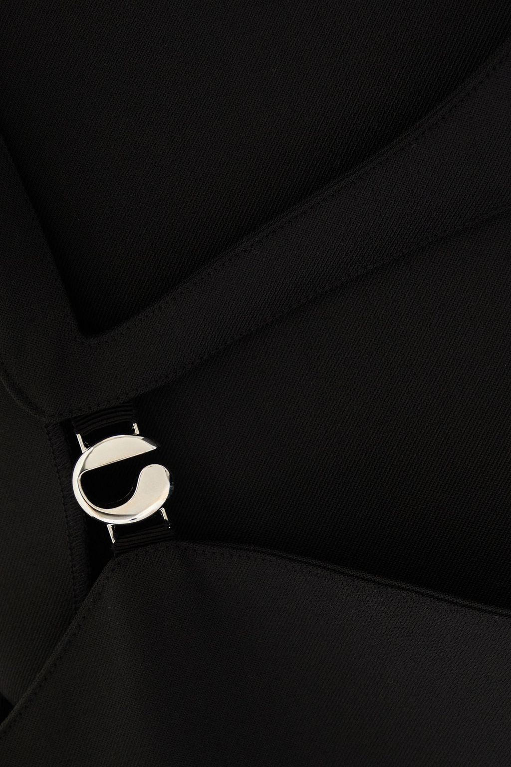 COPERNI Cutout  embellished twill mini dress