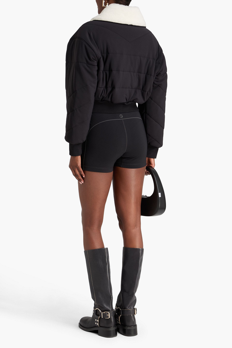  Coperni - Skirt-effect Denim Shorts - Blue - Fr 38 