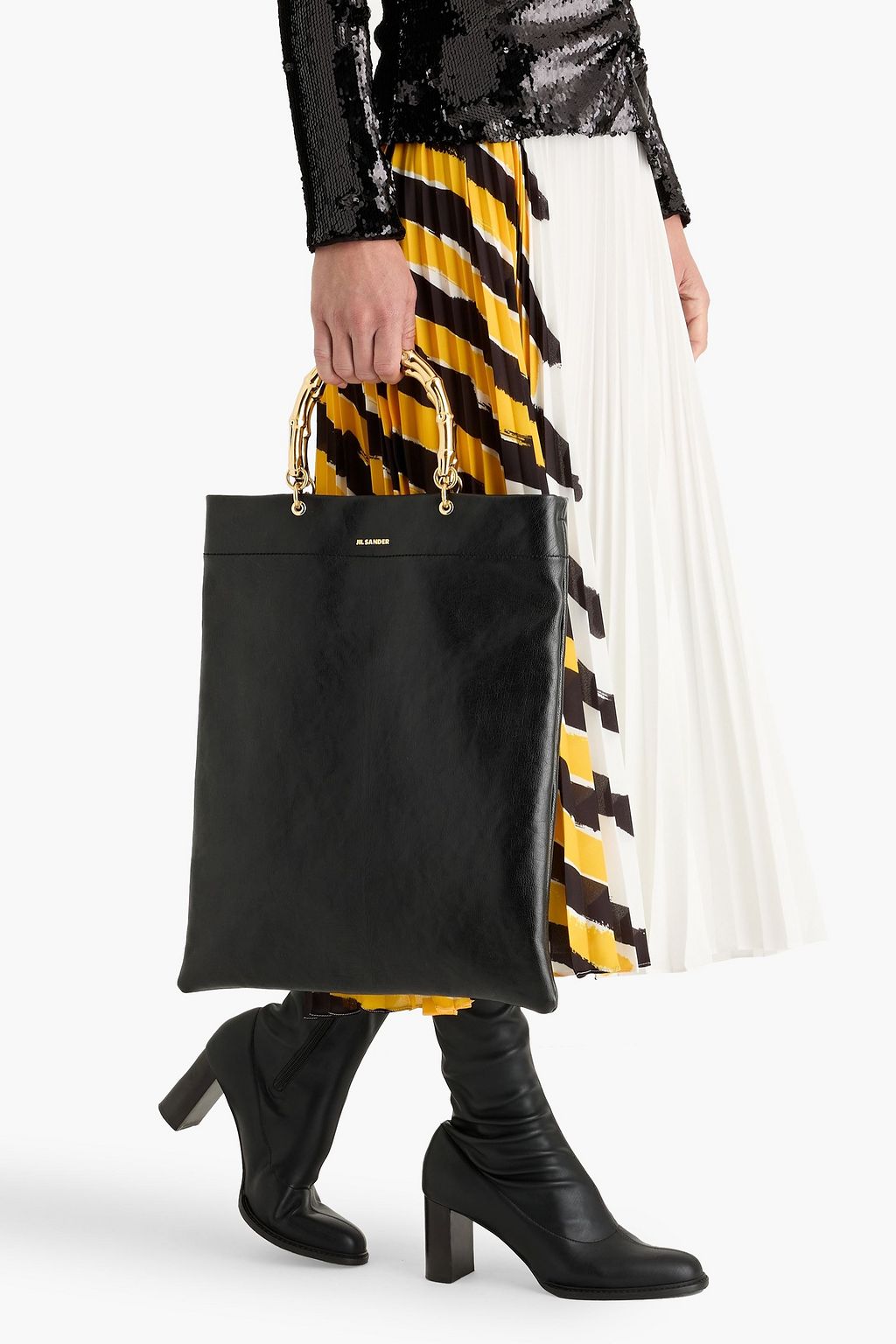 JIL SANDER Leather tote