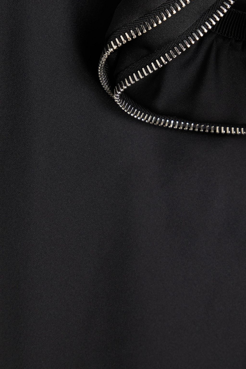 COPERNI Embellished ruffled satin-crepe midi dress