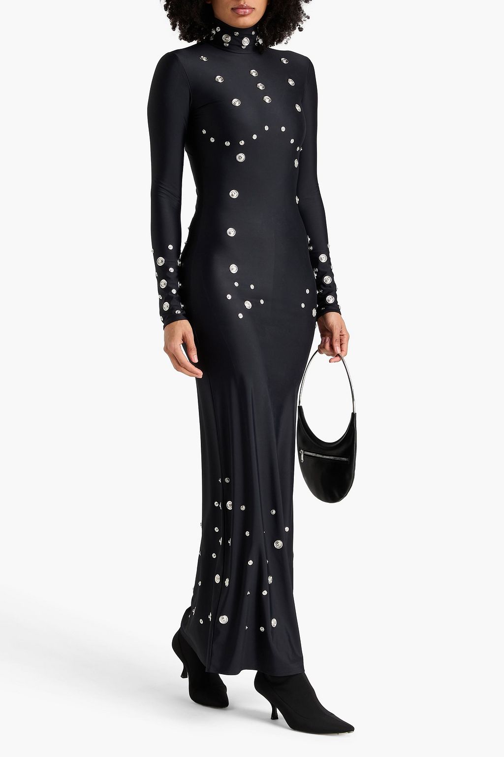 COPERNI Embellished stretch-jersey maxi dress