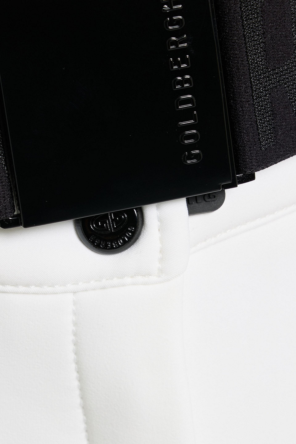 Goldbergh Pippa Belted Flared Ski Pants In White