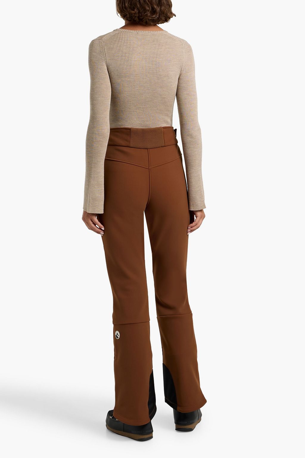 WE NORWEGIANS Ribbed merino wool sweater