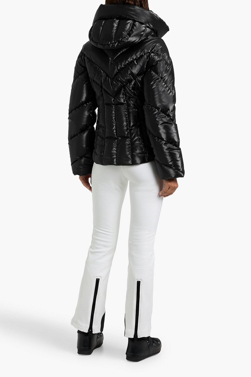 Goldbergh Elodie Quilted Ski Jacket In Black