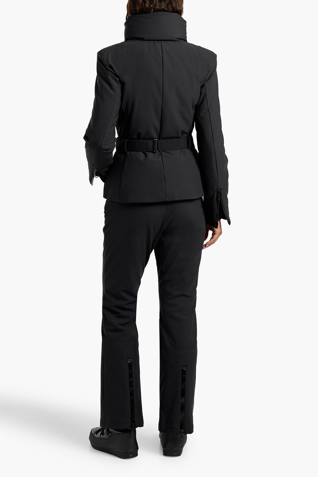 GOLDBERGH Elegante belted stretch-shell down ski jacket