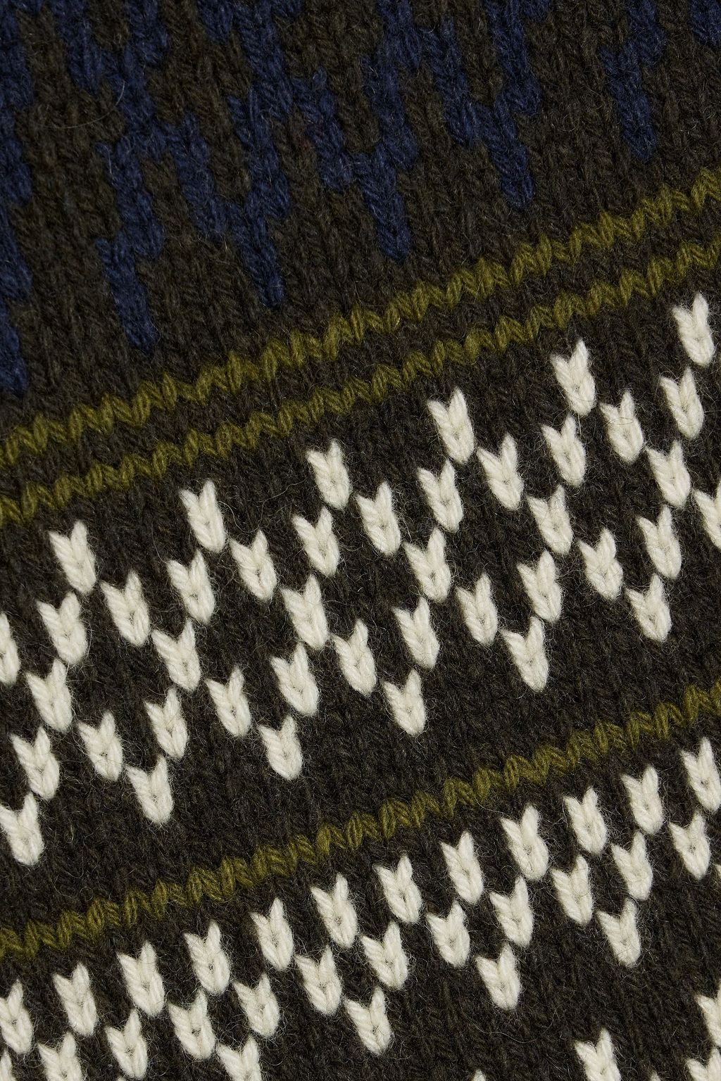 WE NORWEGIANS Setesdal merino wool and cashmere-blend turtleneck sweater