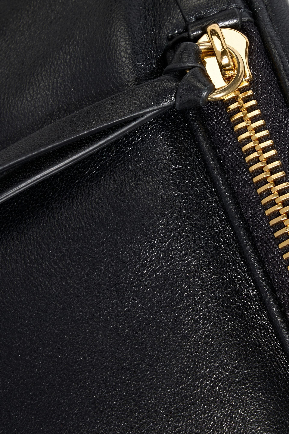 Jil Sander Leather Belt Bag In Black