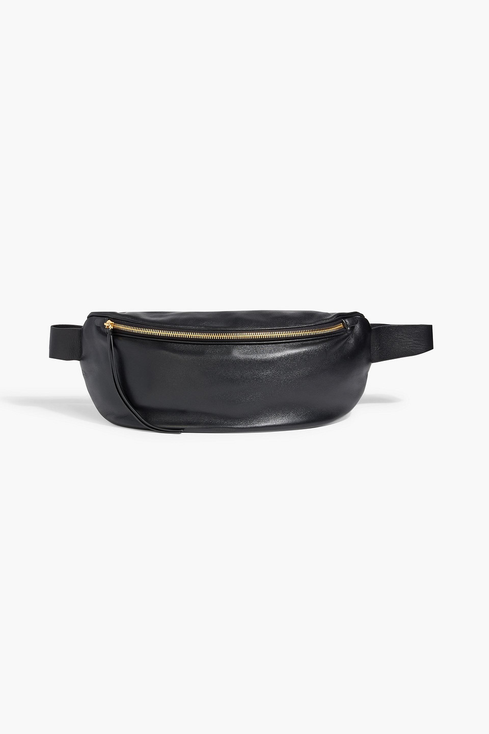 Jil Sander Leather Belt Bag In Black