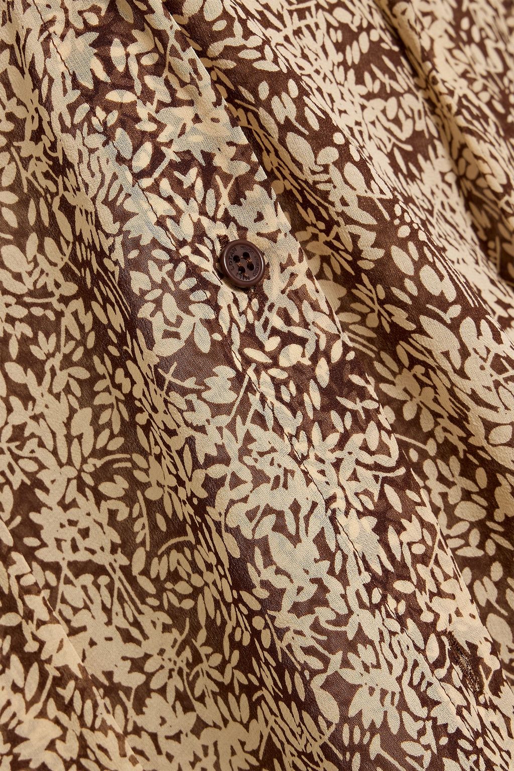 NILI LOTAN Carina pussy-bow printed silk-chiffon blouse