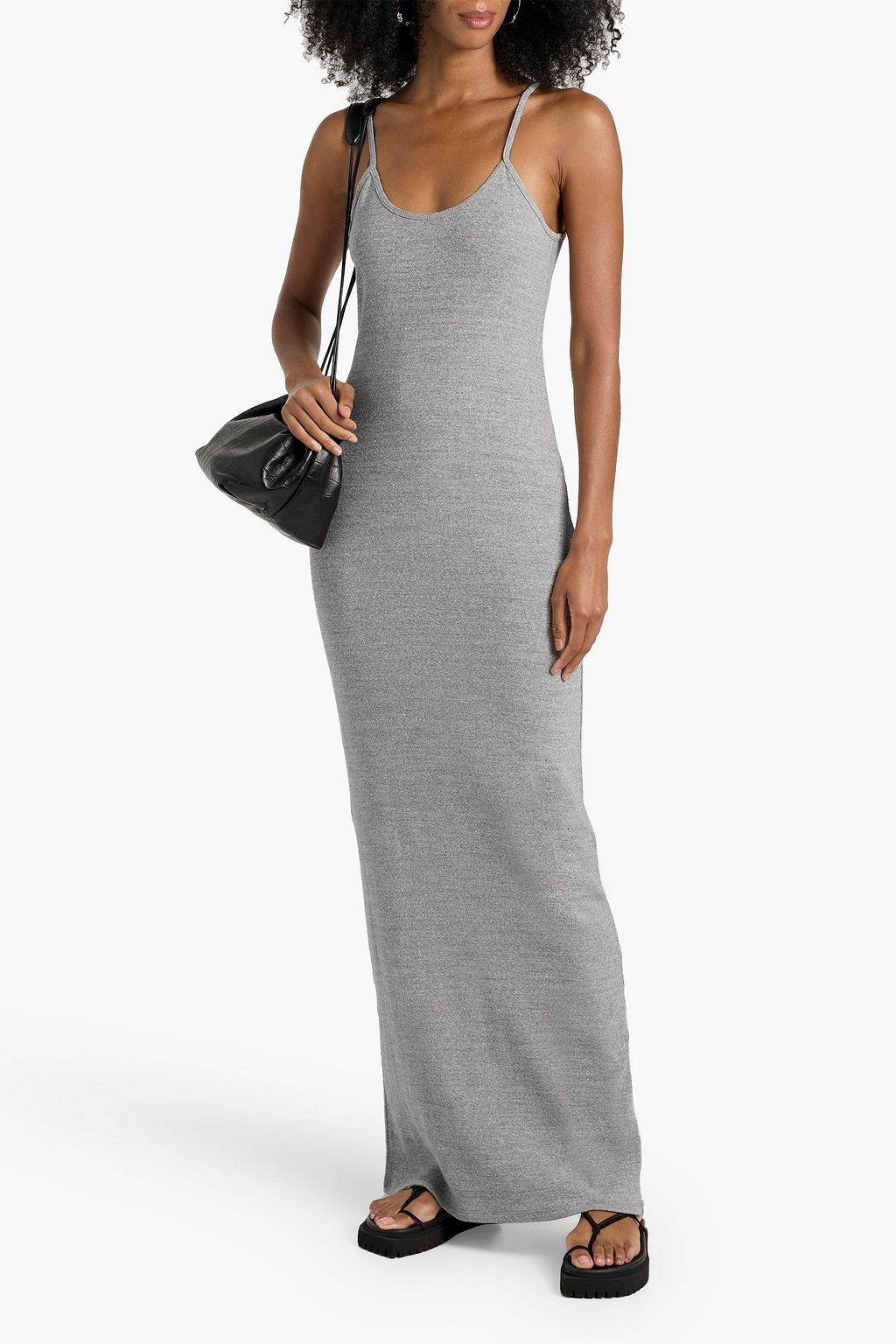 cotton jersey wrap dress SS25 GOTS Organic Cotton Jersey Wrap Dress