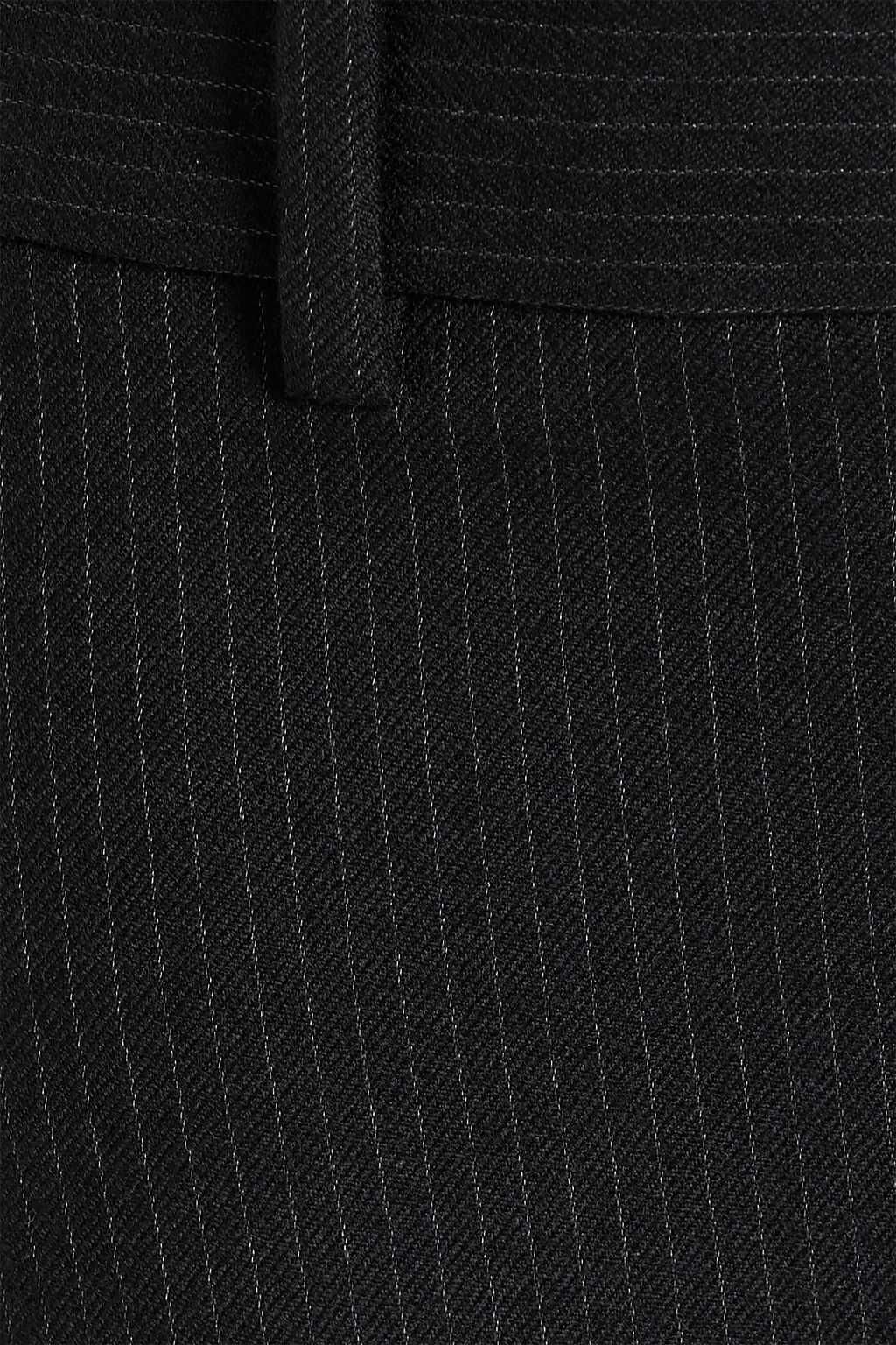 NILI LOTAN Corette pinstriped wool-twill straight-leg pants