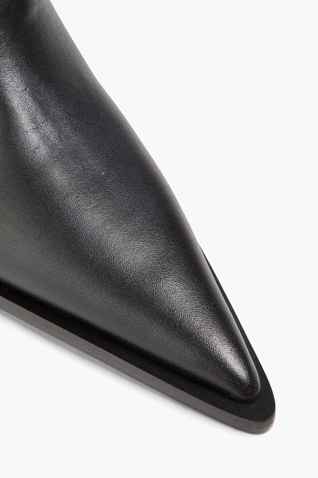 COPERNI Sherpa-trimmed leather boots