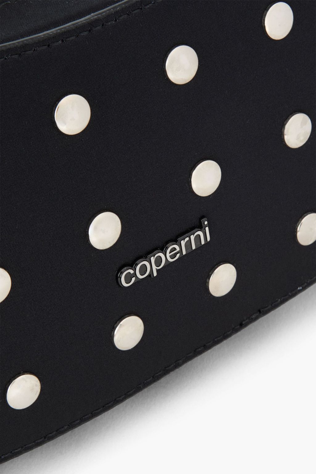 COPERNI Swipe studded satin cross-body bag