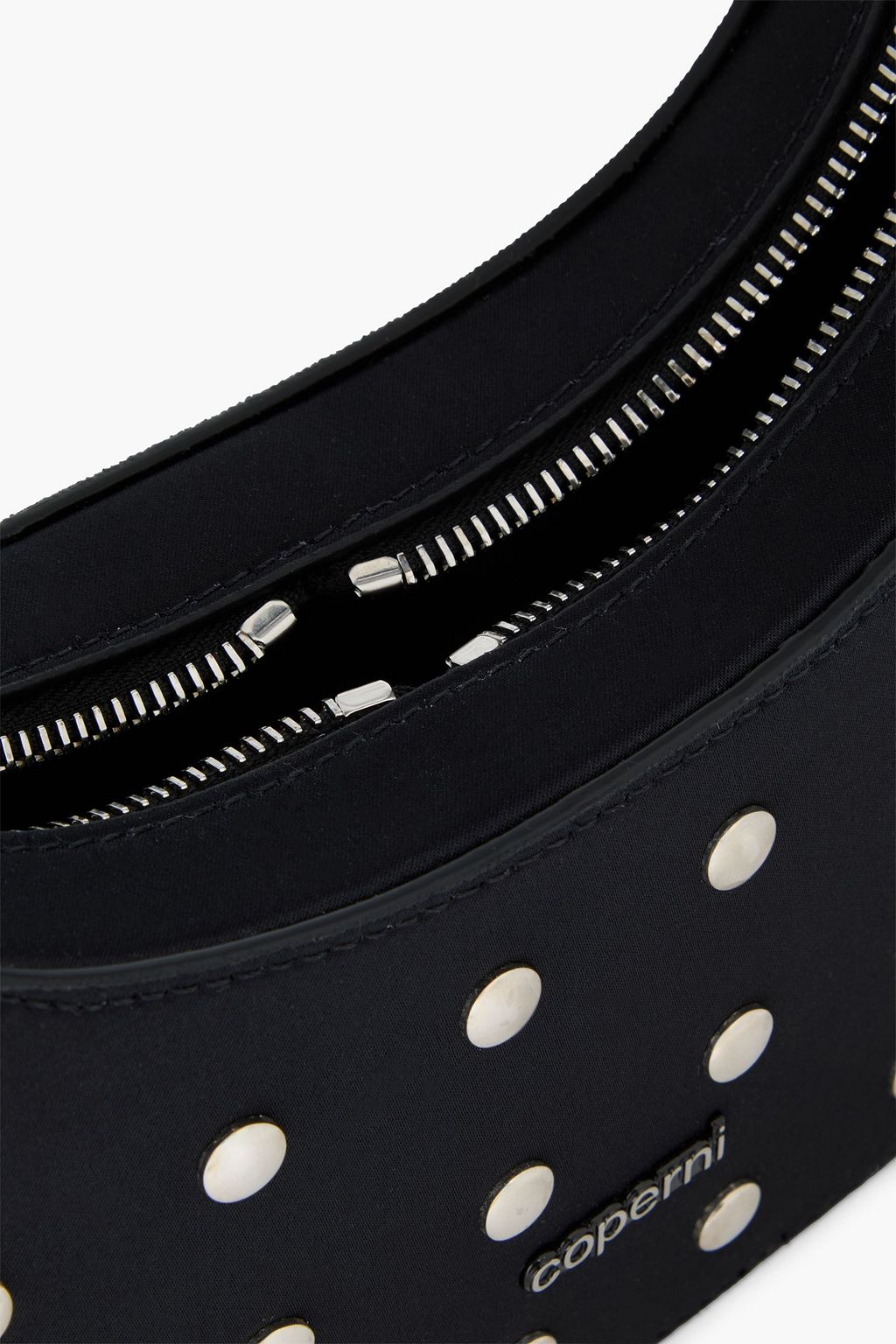 COPERNI Swipe studded satin cross-body bag