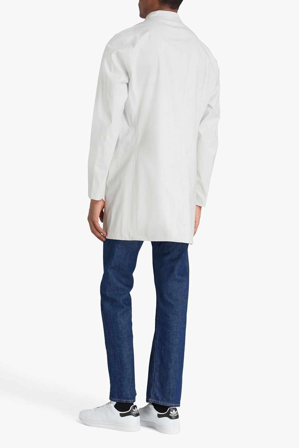 HERNO Cotton-blend sateen coat
