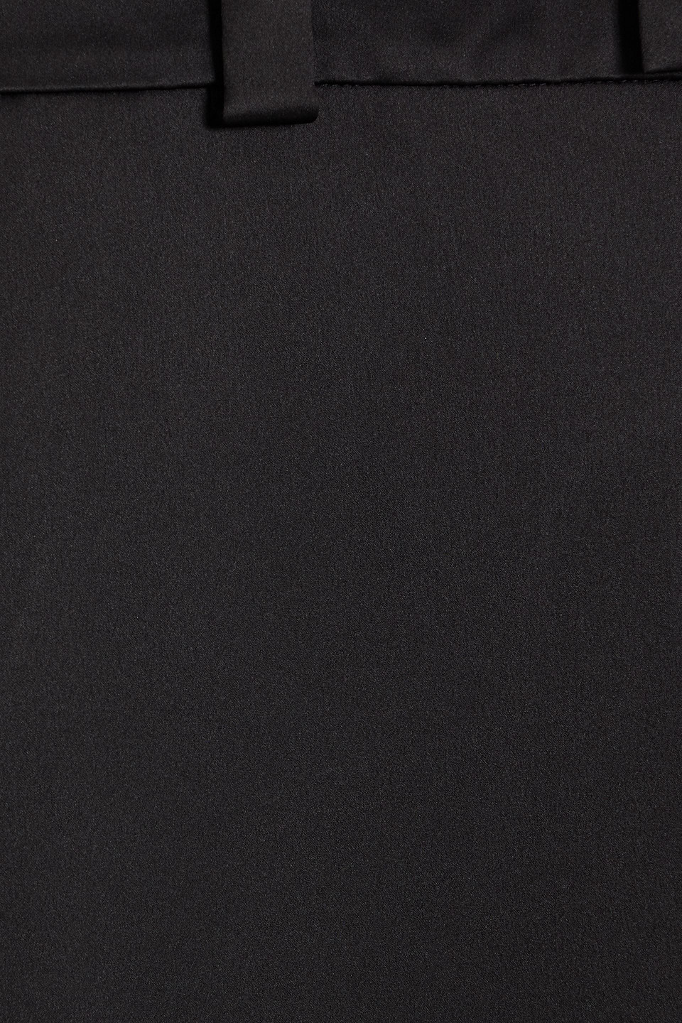 Herve Leger The Margot Satin Flared Pants In Black