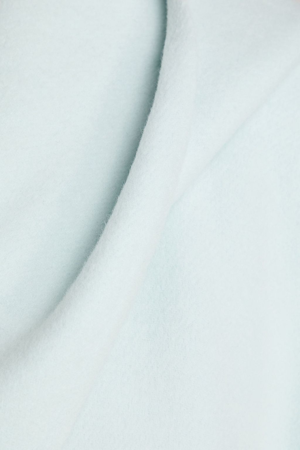 ZIMMERMANN Wool-blend felt hooded cape