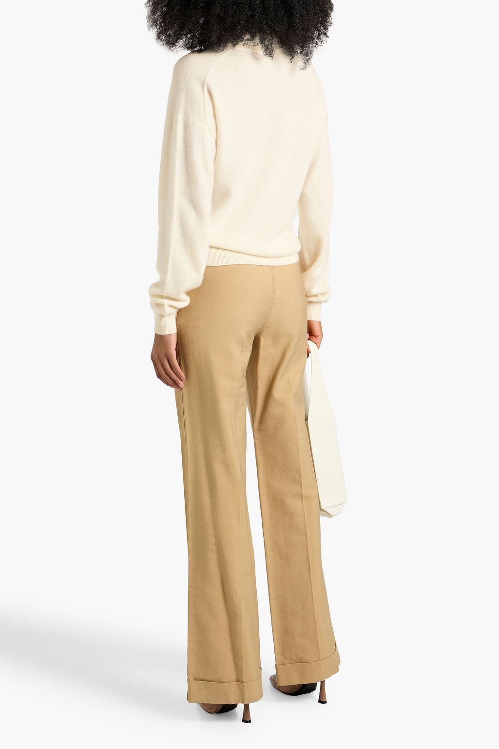 NAADAM Cashmere polo sweater