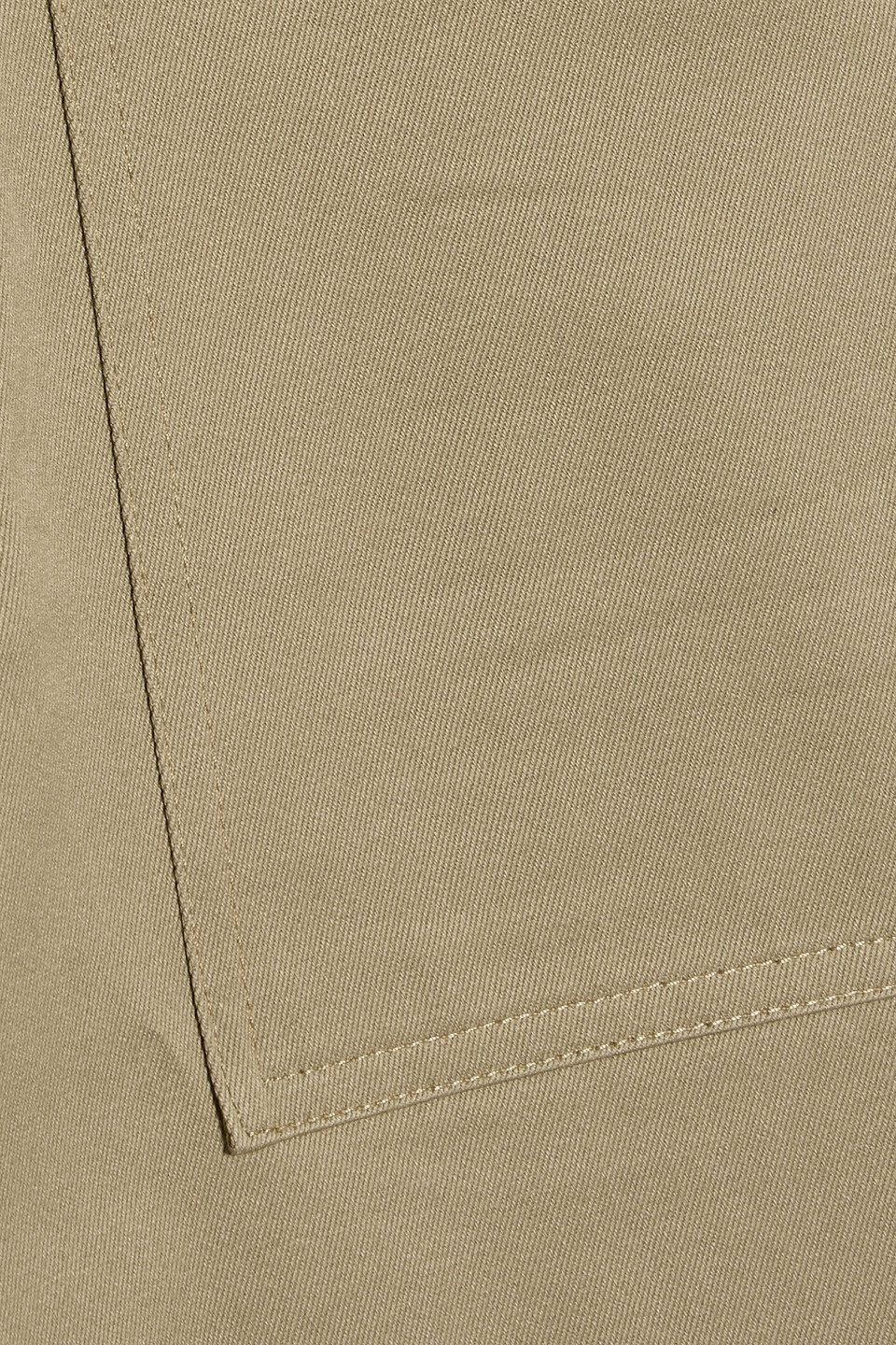 Nili Lotan Quentin Cotton Flared Pants In Green