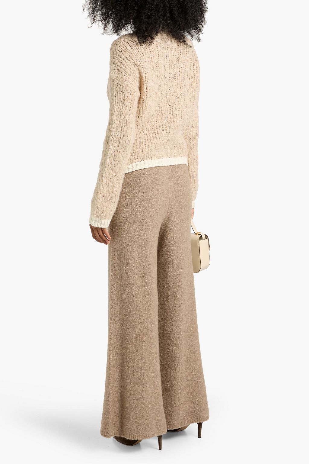 NAADAM Bouclé-knit alpaca-blend cardigan