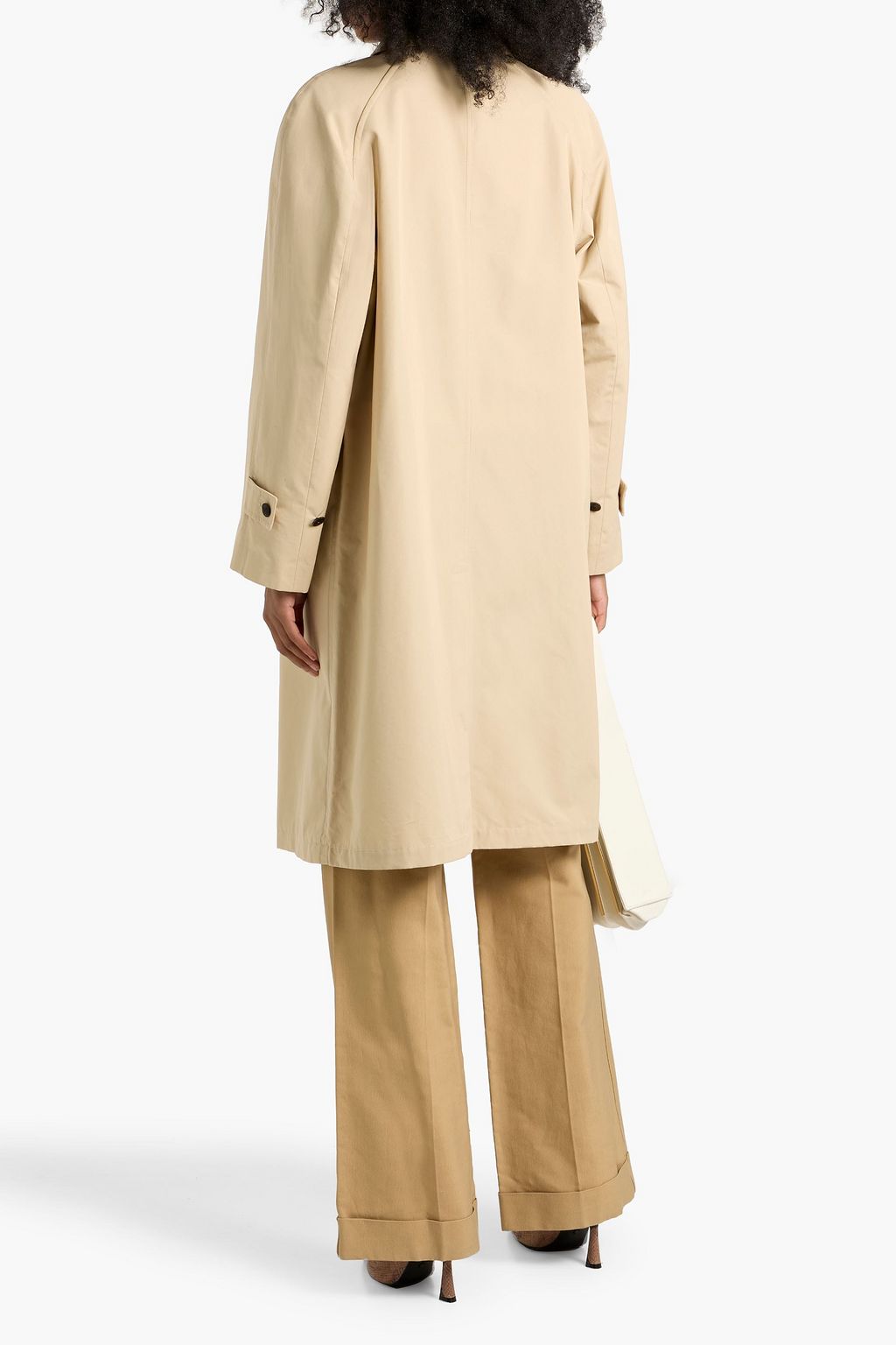 VERONICA DE PIANTE Laura cotton trench coat