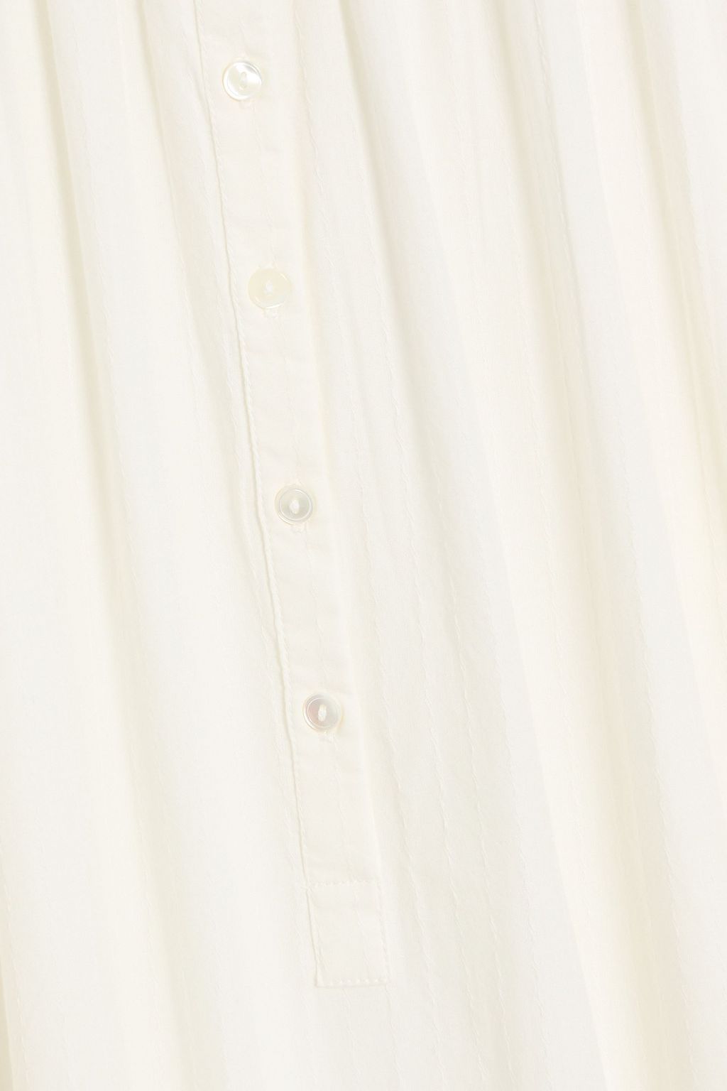 NILI LOTAN Neville cotton-jacquard blouse