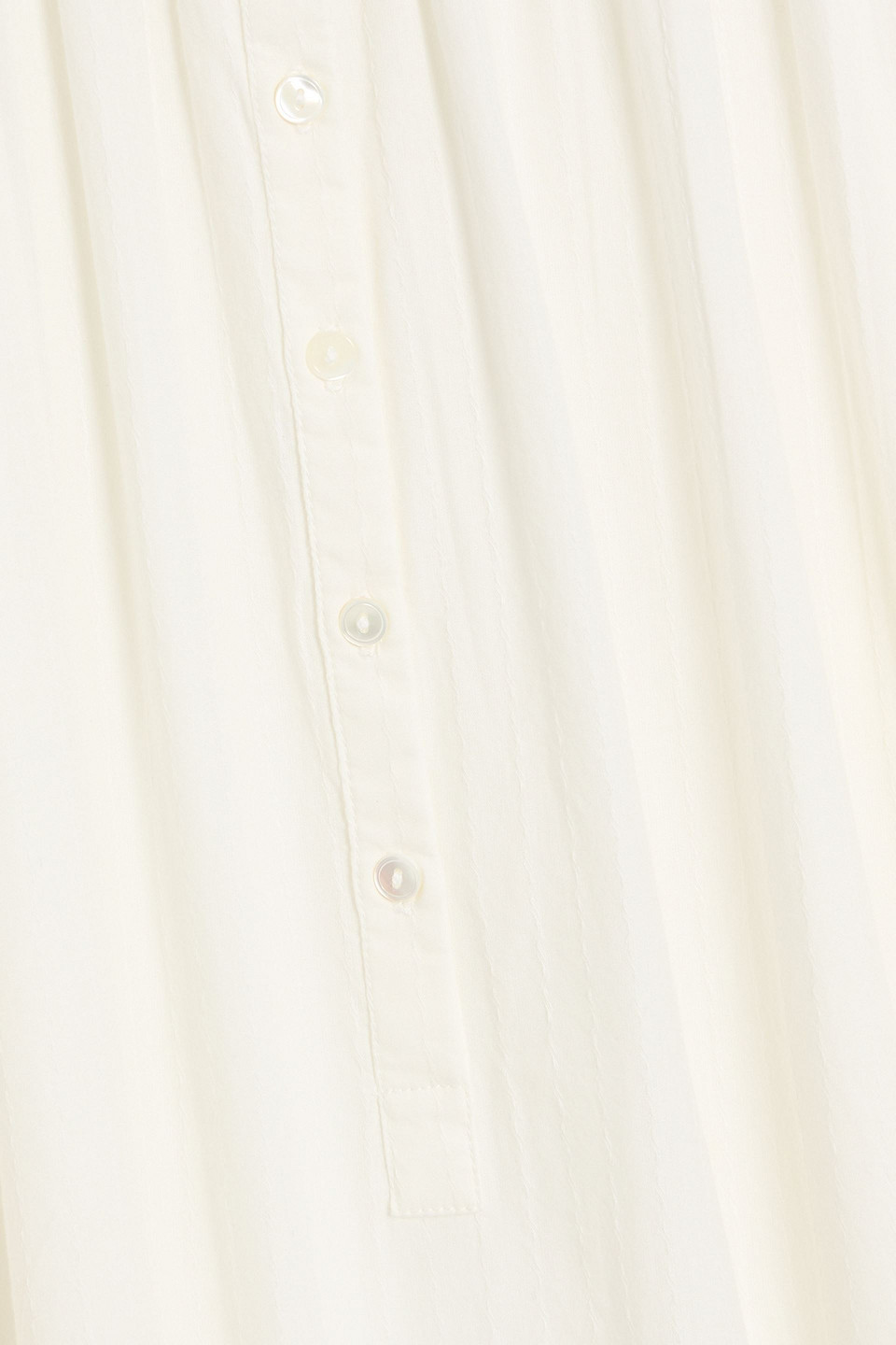 Nili Lotan Neville Cotton-jacquard Blouse In White