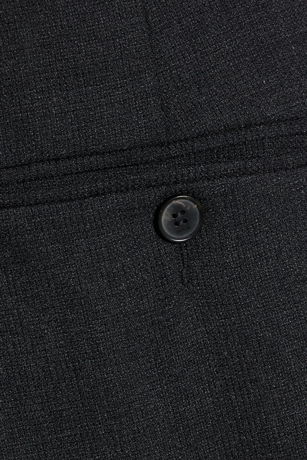 SANDRO Grain de poudre wool-blend suit pants