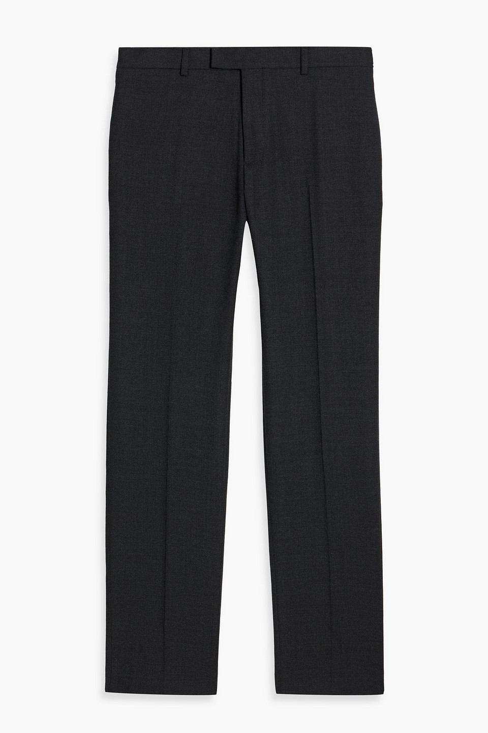 Sandro Grain De Poudre Wool-blend Suit Pants In Black