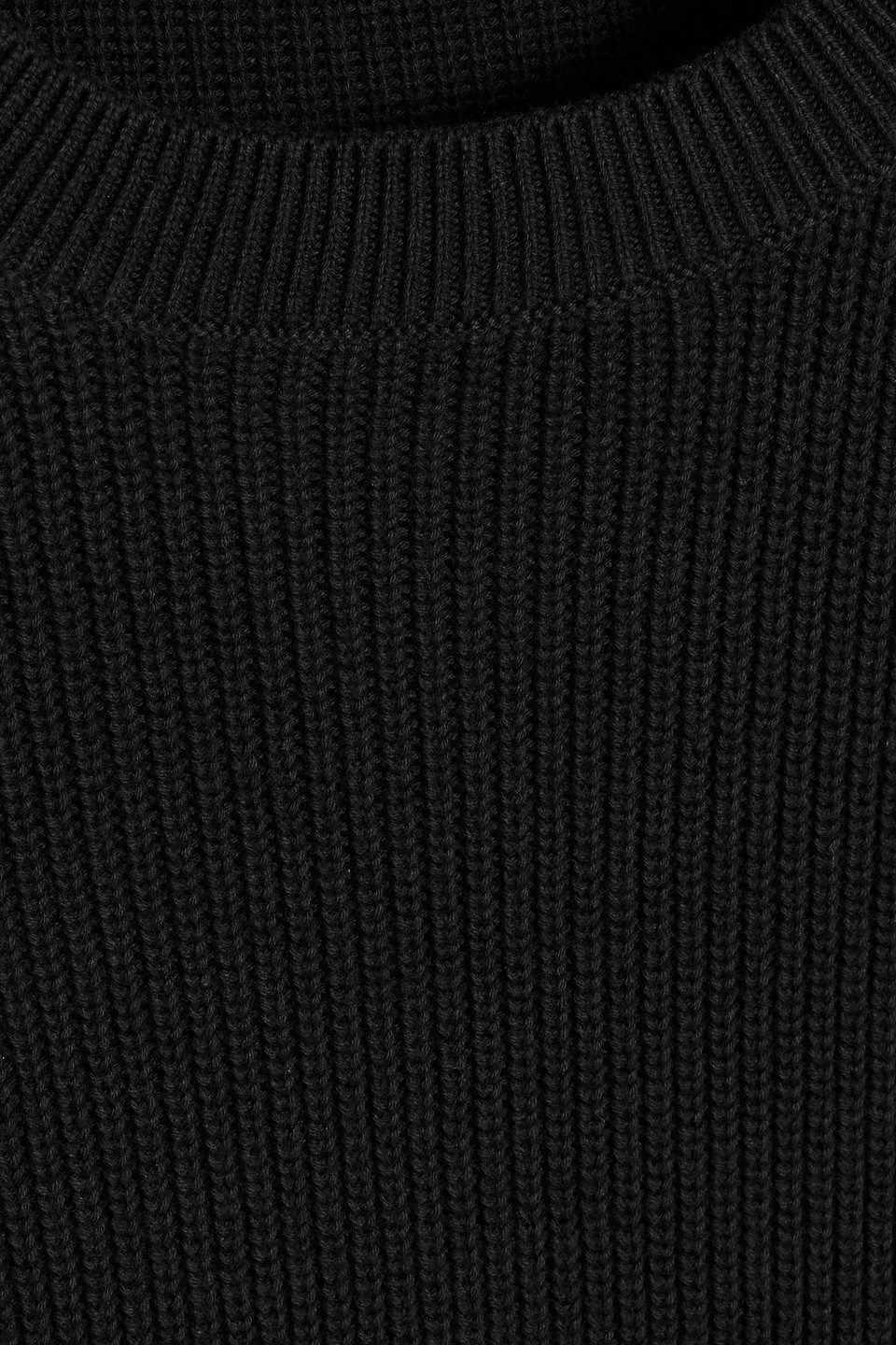 Rag & Bone Dexter Cotton-blend Sweater In Black
