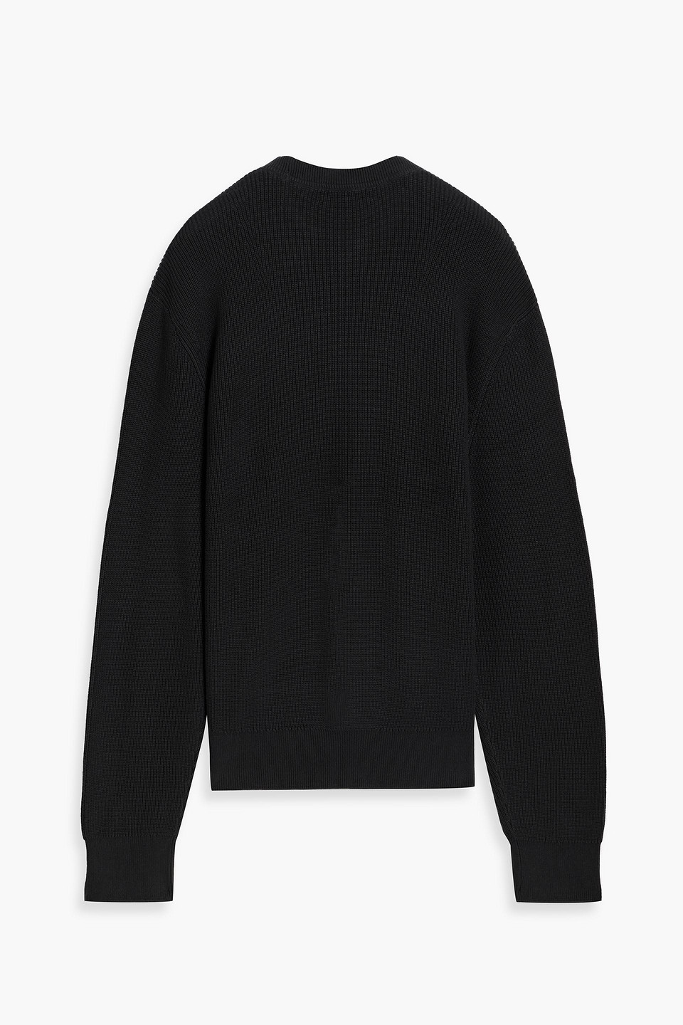 Rag & Bone Dexter Cotton-blend Sweater In Black