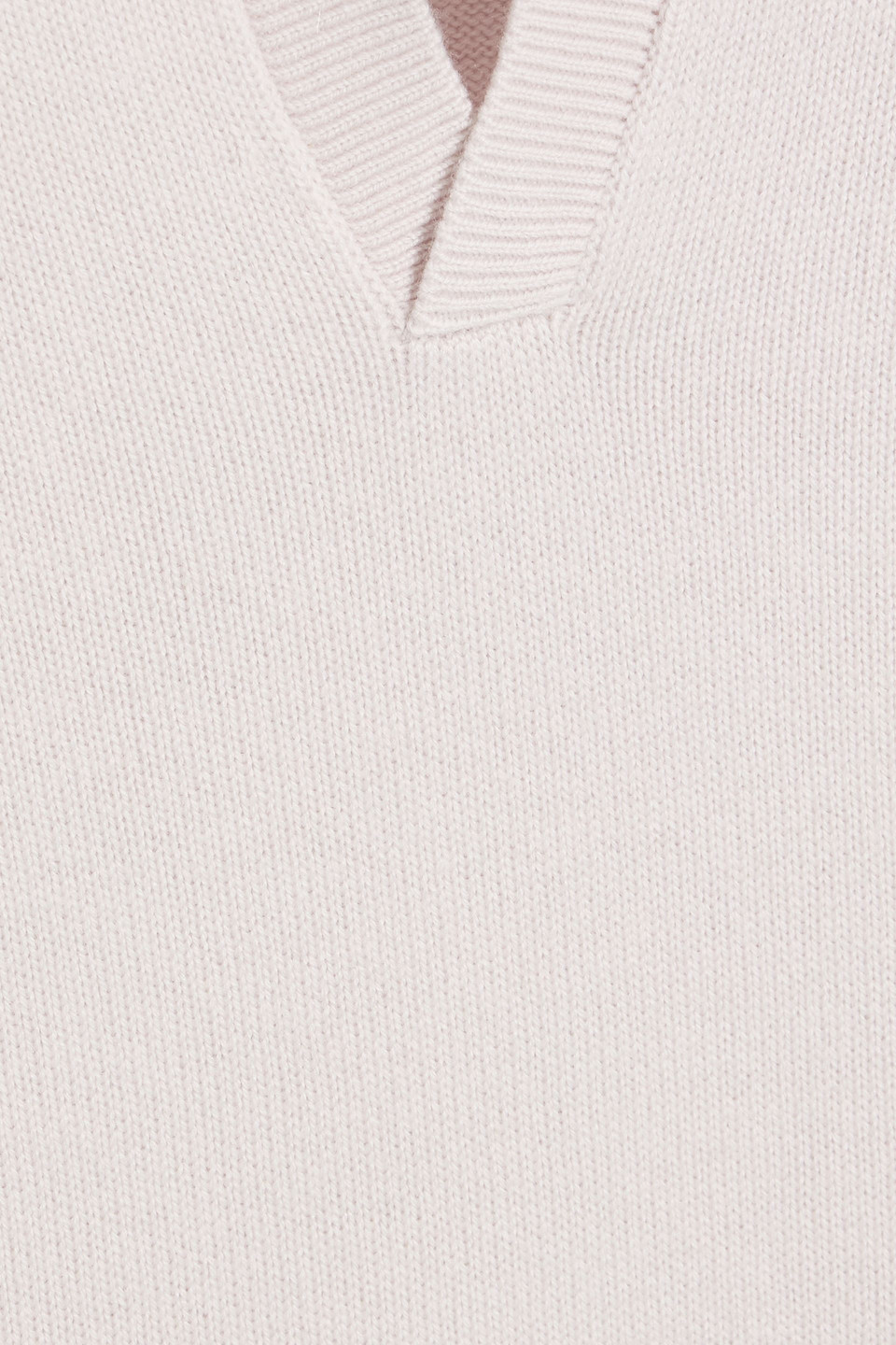 Rag & Bone Dominic Wool And Cashmere-blend Polo Sweater In Gray