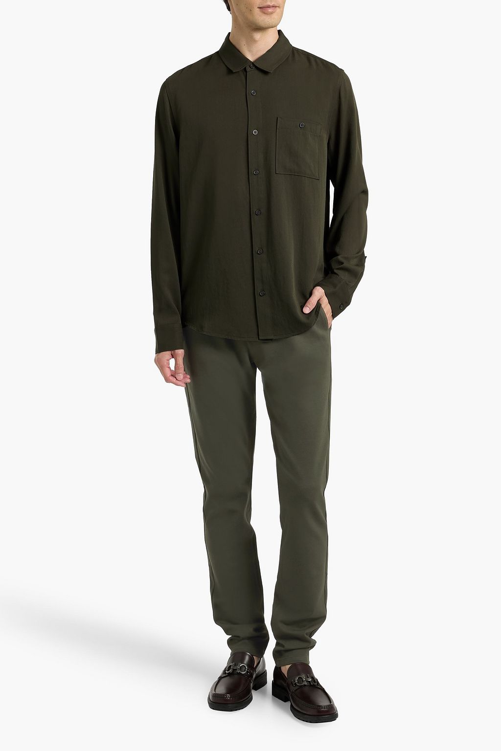 PAIGE Stafford tapered ponte pants